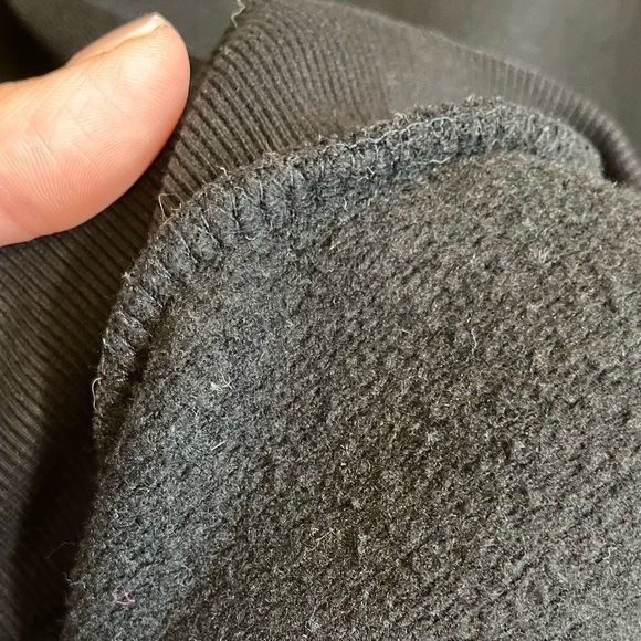 Guess SMALL Black Hoodie with Pink Logo Embroidered - Picture 8 of 11